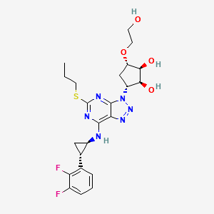 Ticagrelor Impurity 15 structure, CAS 1643378-48-6