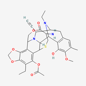 Trabectedin intermediate A23 structure, CAS 366020-68-0