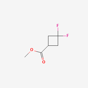 Methyl 3,3-difluoro-cyclo... structure, CAS 1234616-13-7