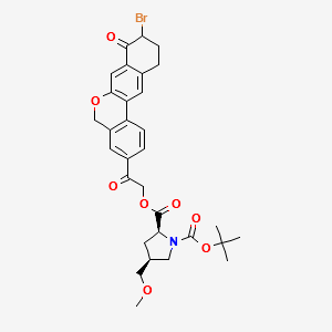 Velpatasvir intermediate structure, CAS 1378391-42-4