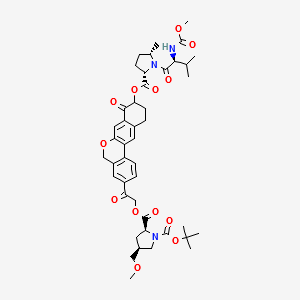 Velpatasvir intermediate structure, CAS 1378391-43-5