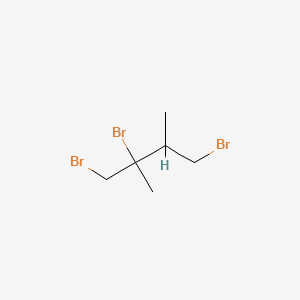 1,2,4-tribromo-2,3-dimethylbutane structure, CAS 2A-1181947