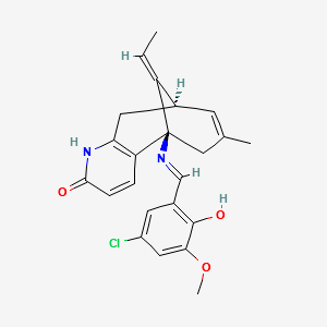 Mimopezil structure, CAS 180694-97-7