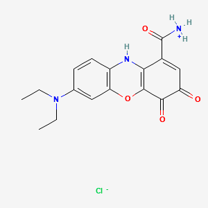 CELESTINE BLUE structure, CAS 1562-90-9