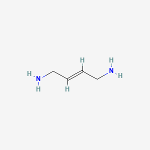 (E)-2-Butene-1,4-diamine structure, CAS 40930-37-8