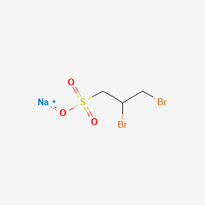 2,3-DIBBROME-1-PROPANESULFONIC ACID SODIUM SALT structure, CAS 51116-03-1