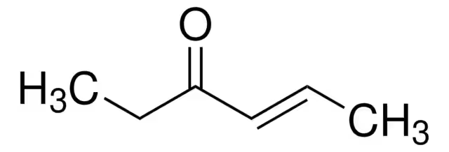4-HEXEN-3-ONE structure, CAS 2497-21-4