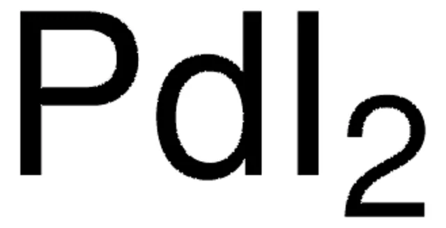 PALLADIUM(II) IODIDE structure, CAS 7790-38-7