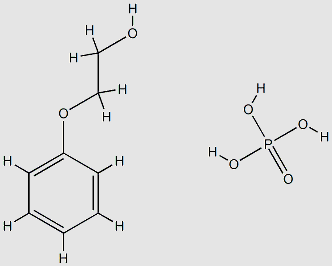 Poly(oxy-1,2-ethanediyl), alpha-phenyl-omega-hydroxy-, phosphate structure, CAS 58858-14-3