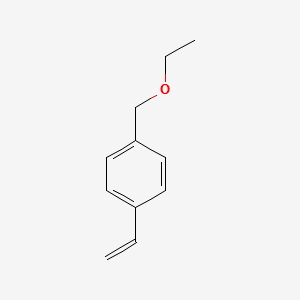 p-Vinylbenzyl ethyl ether structure, CAS 13422-21-4