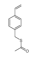 (4-Vinylbenzyl)thioacetat structure, CAS 67030-86-8