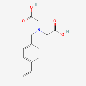 2,2'-((4-vinylbenzyl) iMino)diacetic acid structure, CAS 46917-20-8
