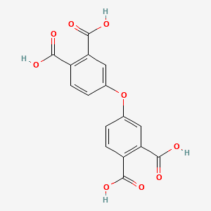4-(3,4-dicarboxyphenoxy)benzene-1,2-dicarboxylic acid structure, CAS 7717-76-2