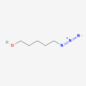 5-Azido-1-pentanol structure, CAS 170220-11-8
