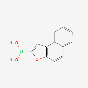 B-naphtho[2,1-b]furan-2-ylboronic acid structure, CAS 1603842-64-3
