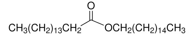 CETYL PALMITATE structure, CAS 540-10-3