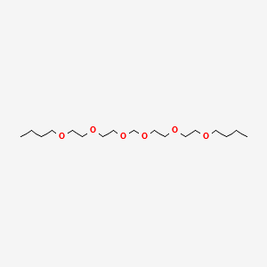 BIS[2-(2-BUTOXYETHOXY)ETHOXY]METHANE structure, CAS 143-29-3
