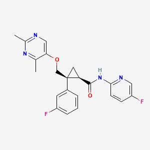 Lemborexant structure, CAS 1369764-02-2