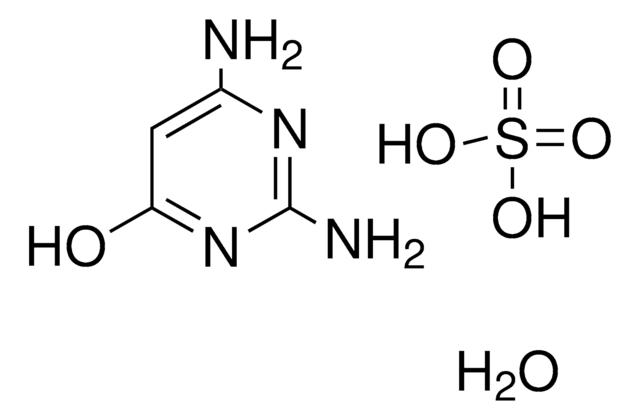 2,4-Diamino-6-hydroxypyrimidine structure, CAS 195-66-4