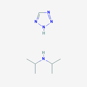 Diisoropyl Ammonium Tetrazolide structure, CAS 93183-36-9
