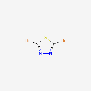 1,3,4-Thiadiazole, 2,5-dibroMo- structure, CAS 55981-29-8