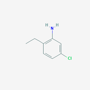 5-chloro-2-ethylbenzenamine structure, CAS 3843-97-8