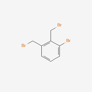 1-broMo-2,3-bis(broMoMethyl)benzene structure, CAS 127168-82-5