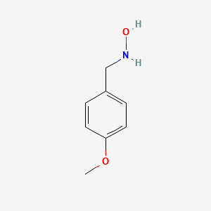 N-(4-Methoxybenzyl)hydroxylaMine structure, CAS 51307-59-6