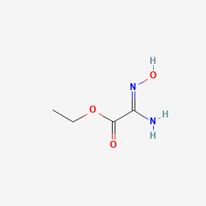 ETHYL-2-OXIMINOOXAMATE structure, CAS 10489-74-4