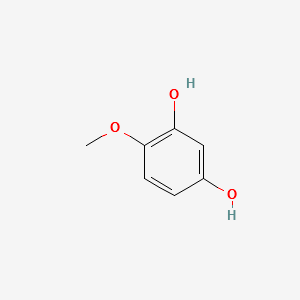 4-METHOXYRESORCINOL structure, CAS 6100-60-3