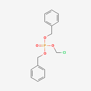 Dibenzyl chloroMethyl phosphate structure, CAS 258516-84-6