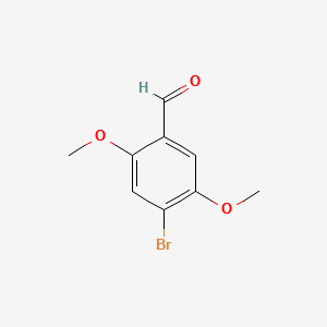 4-Bromo-2,5-dimethoxybenzaldehyde structure, CAS 31558-41-5
