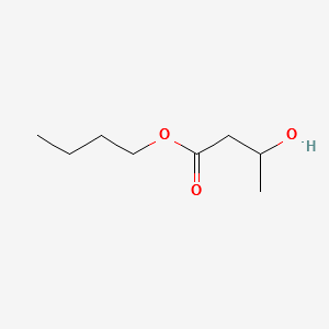 butyl 3-hydroxybutyrate structure, CAS 53605-94-0