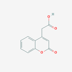 Coumarin-4-Aceticacid structure, CAS 24526-73-6