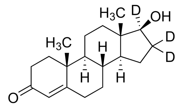 TESTOSTERONE-16,16,17-D3 structure, CAS 77546-39-5