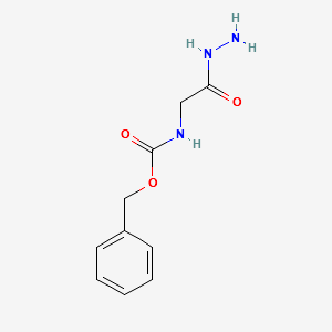 CBZ-GLY HYDRAZIDE structure, CAS 5680-83-1