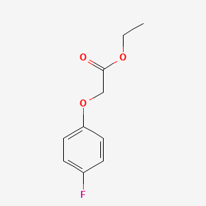 (4-FLUOROPHENOXY) ACETIC ACID ETHYL ESTER structure, CAS 777-87-7