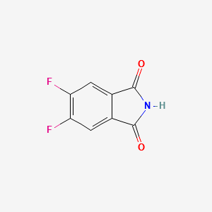 5,6-DIFLUOROISATIN structure, CAS 83684-73-5