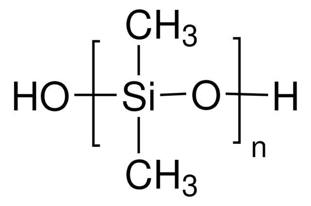 SILANOL TERMINATED POLYDIMETHYLSILOXANE structure, CAS 70131-67-8
