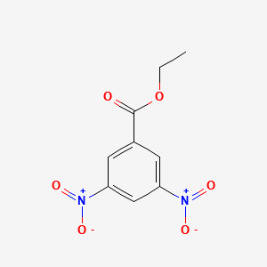 ETHYL 3,5-DINITROBENZOATE structure, CAS 618-71-3