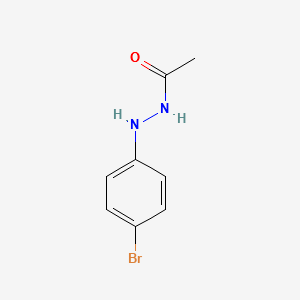 2-(p-Bromophenyl)acetyl hydrazide structure, CAS 14579-97-6
