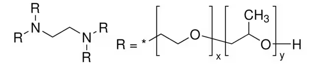 ETHYLENEDIAMINE TETRAKIS(ETHOXYLATE-BLOCK-PROPOXYLATE) TETROL structure, CAS 26316-40-5