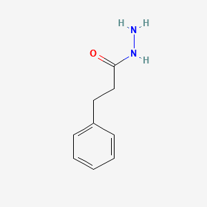 3-PHENYL-PROPIONIC ACID HYDRAZIDE structure, CAS 3538-68-9