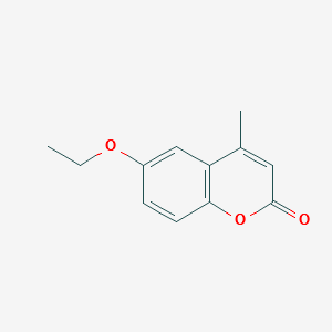6-Ethoxy-4-methylcoumarin structure, CAS 2A-3182647