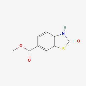 6-Benzothiazolecarboxylicacid,2,3-dihydro-2-oxo-,methylester(9CI) structure, CAS 118620-99-8