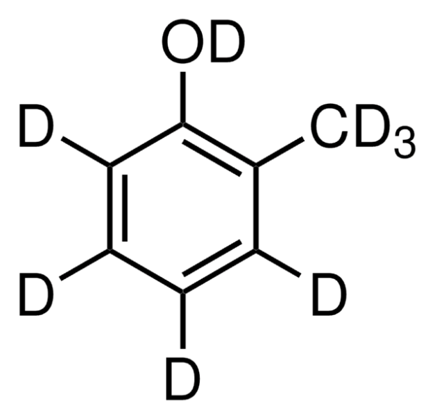 O-CRESOL-D8 structure, CAS 203645-65-2
