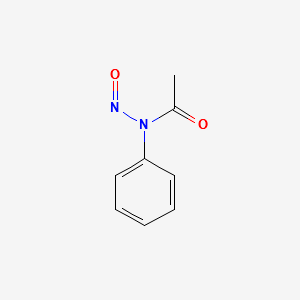N-nitrosoacetanilide structure, CAS 938-81-8