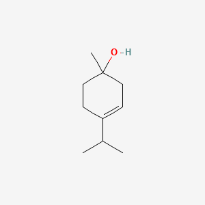 4-(isopropyl)-1-methylcyclohex-3-en-1-ol structure, CAS 586-82-3