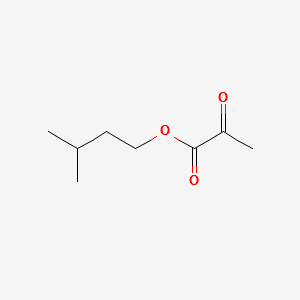 ISOAMYL PYRUVATE structure, CAS 7779-72-8