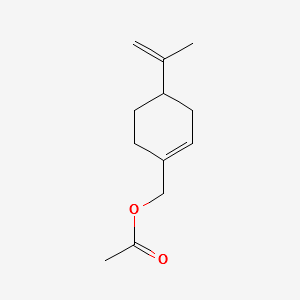 DIHYDRO CUMINYL ACETATE structure, CAS 15111-96-3